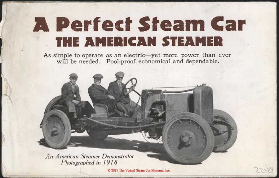 American Steam Truck Company, ca: 1920 - 1921, Mailing Brochure