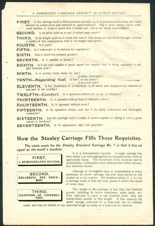Automobile Company of America July 1899 Cosmopolitan ad 2