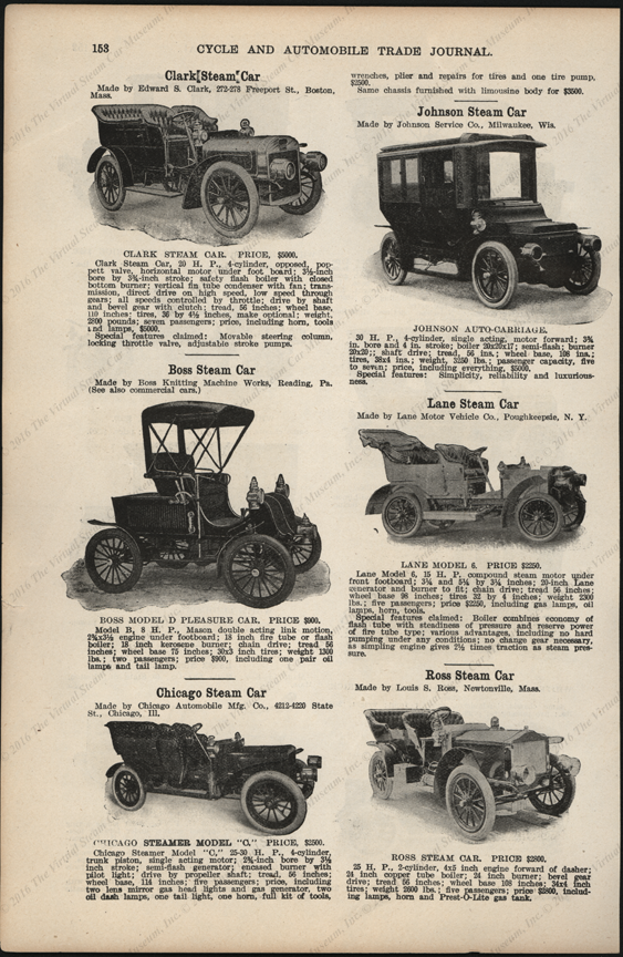 Boss Knitting Machine Works, Magazine Advertisement, Cycle and Automobile Trade Journal, 1904