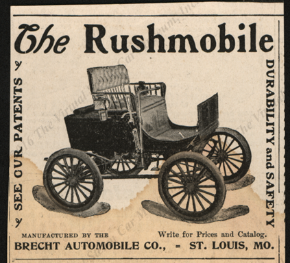 Brecht Automobile Company, Magazine Advertisement, 1902
