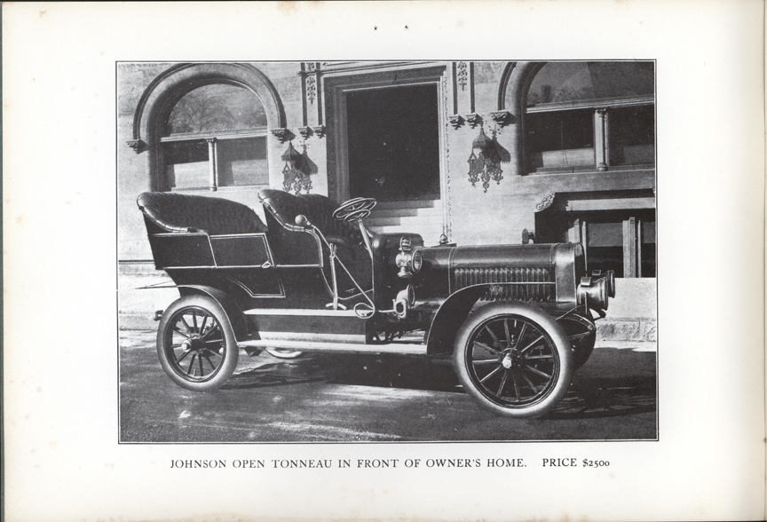 Johnson Service Company Steam Car, 1908 Catalogue, SACA Reprint