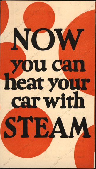 Judd and Leland Manufacturing Company Trade Catalogue, ca: 1925  Automobile Steam Heating System