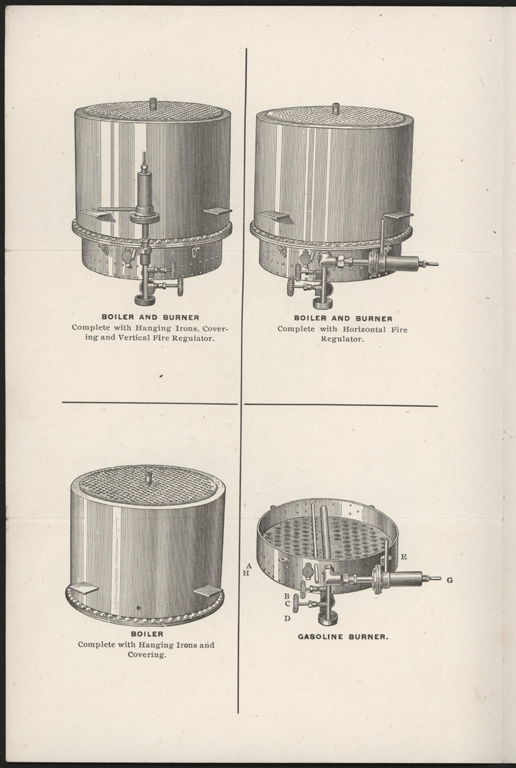 Frank Milne Steam Automobile, Everett, MA,  Trade Catalogue, ca: 1901, p. 2
