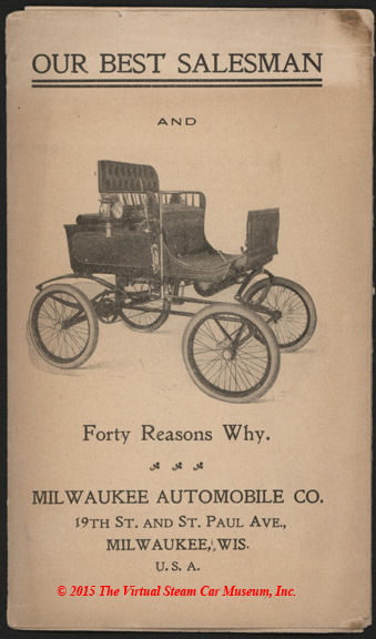 Milwaukee Automobile Company Sales Brochure, ca: 1901, Our Best Salesman