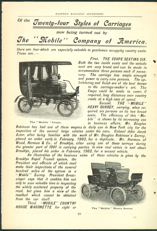 Mobile Company of America Cosmopolitan April 1902