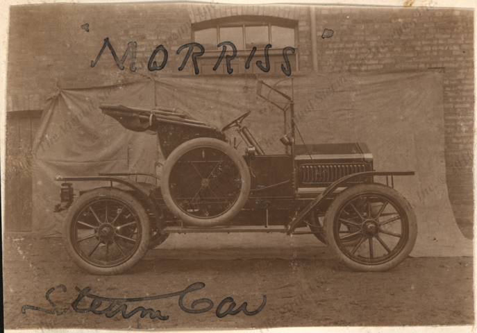 Morris Steam Car, Sandringham, England, 1906 - 1912, Photograph