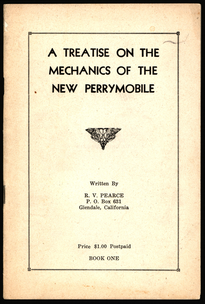 Perrymobile Bookler Septemb er 1945, R. V. Pearce