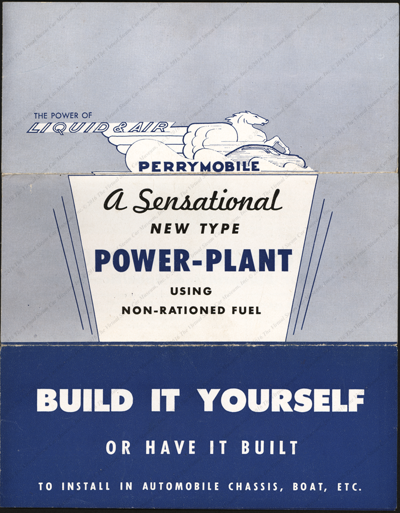 Perrymobile Company Advertising Brochure, ca: 1942.