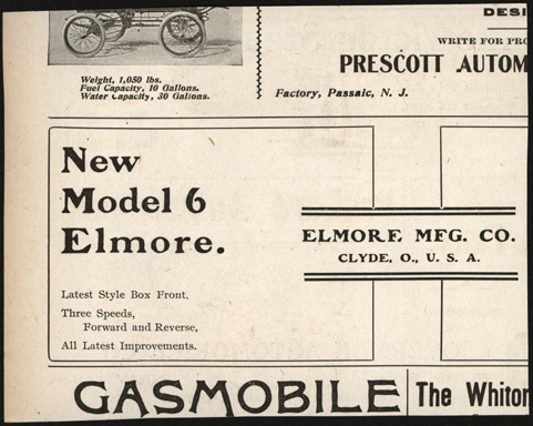 Prescott Automobile Manufcaturing Company, 1902, Magazine Advertisement,
