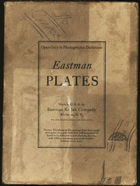 Eastman Kodak Glass Plate Negative Box, ca: 1900