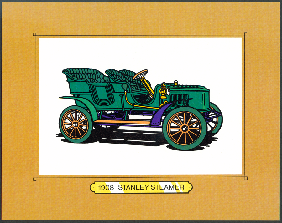 Stanley Steam Car Print Unidentified