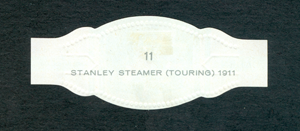 Cigar Label Stanley Steam Car
