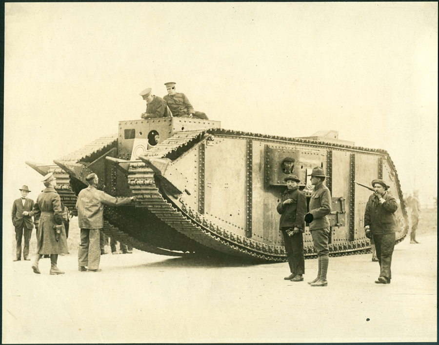 Stanley Powered Tank April 19, 1918