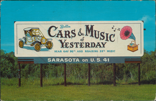 Bellm Cars & Music of Yesterday, Sarasota, FL on Route 41