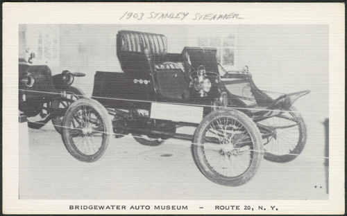 Bridgewater Auto Museum Stanley Steam Car