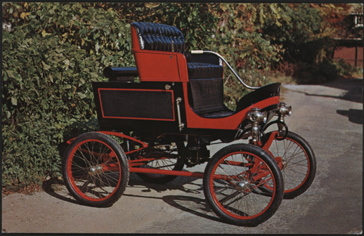 Toledo Steam Carriage, Crawford Museum, Henry Austin Clark, Postcard