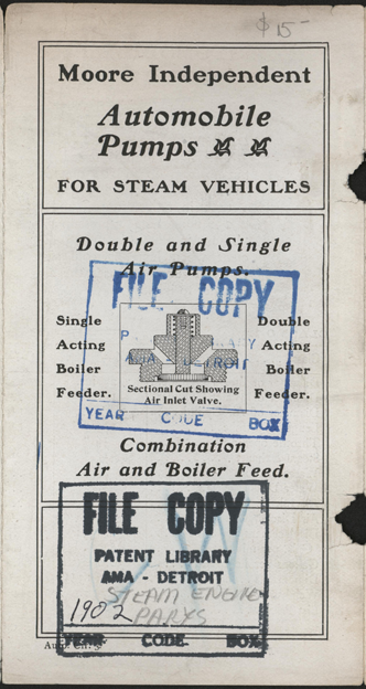 Union Steam Pump Company, Battle Creek, MI, 1901 Trade Catalogue Brochure, P. 1