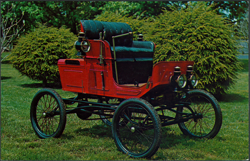 1901 Victor Steam Car at the Long Island Auto Museum
